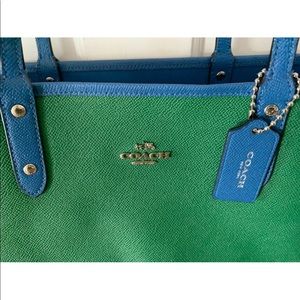 Coach PVC Reversible City Tote Shoulder Bag F36609